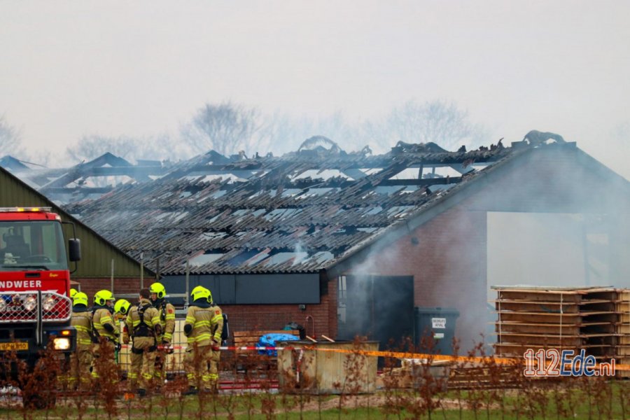 Schuurbrand Apeldoornseweg Otterlo 2021